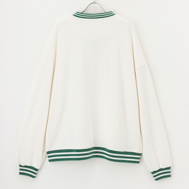 【オンラインストア限定】Goodwear x NUTMEG Vネック ビッグトレーナー メンズ商品画像-4