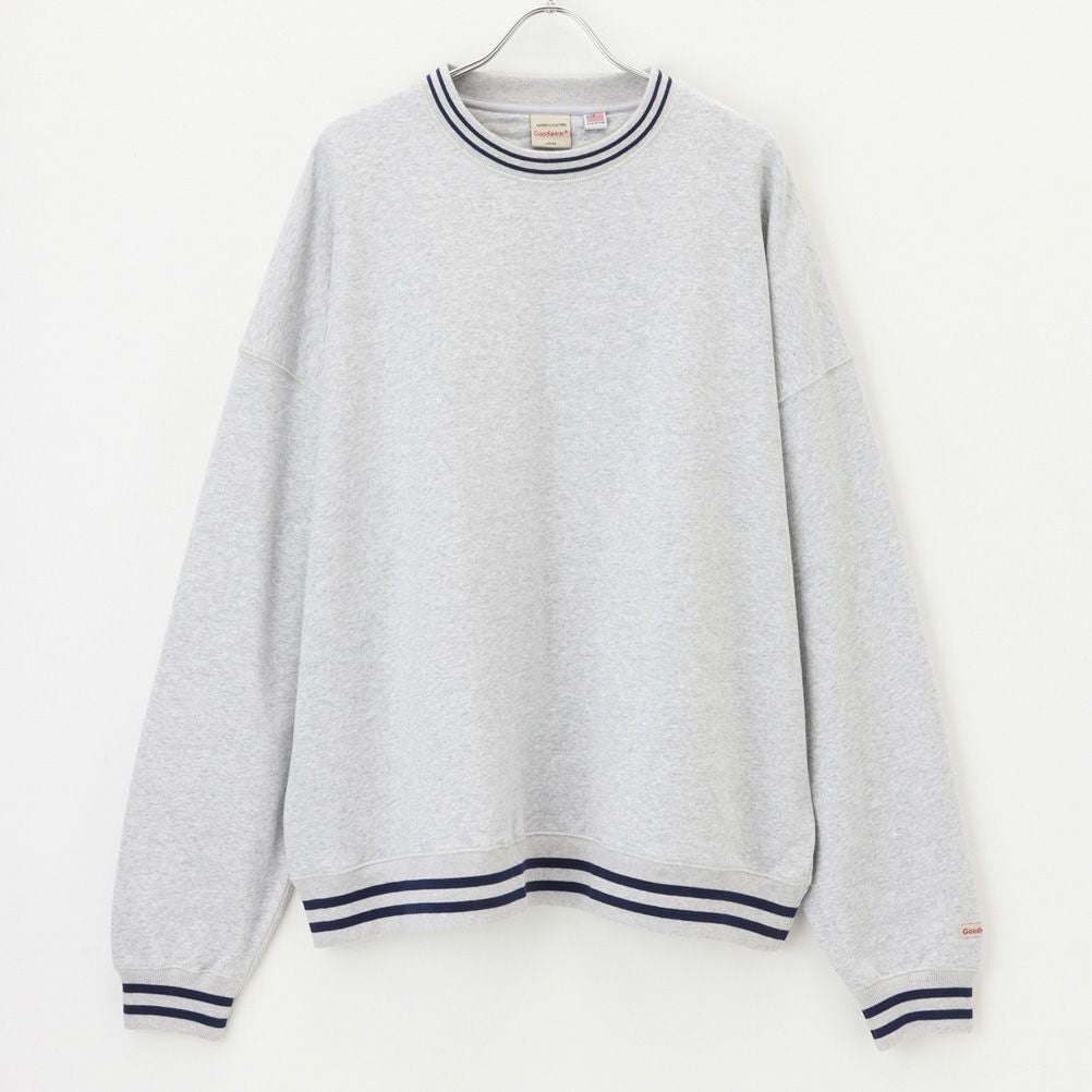 Goodwear ラインリブ ビッグトレーナー メンズ