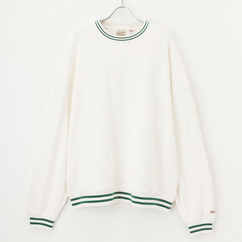 【オンラインストア限定】Goodwear ラインリブ ビッグトレーナー メンズ商品画像-2