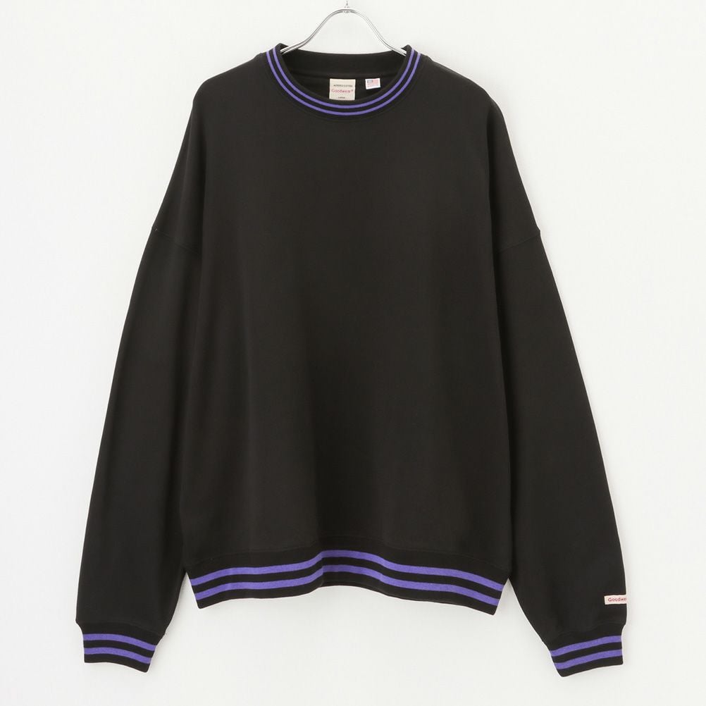 Goodwear ラインリブ ビッグトレーナー メンズ