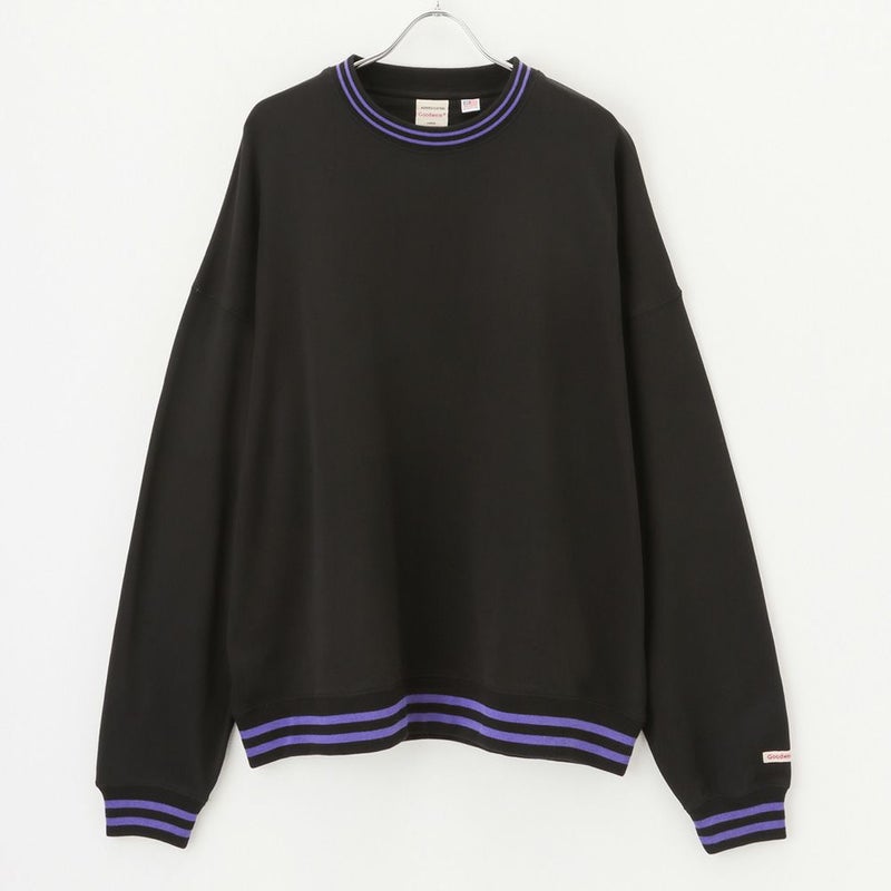 [期間限定価格]【オンラインストア限定】Goodwear ラインリブ ビッグトレーナー メンズ商品画像-3