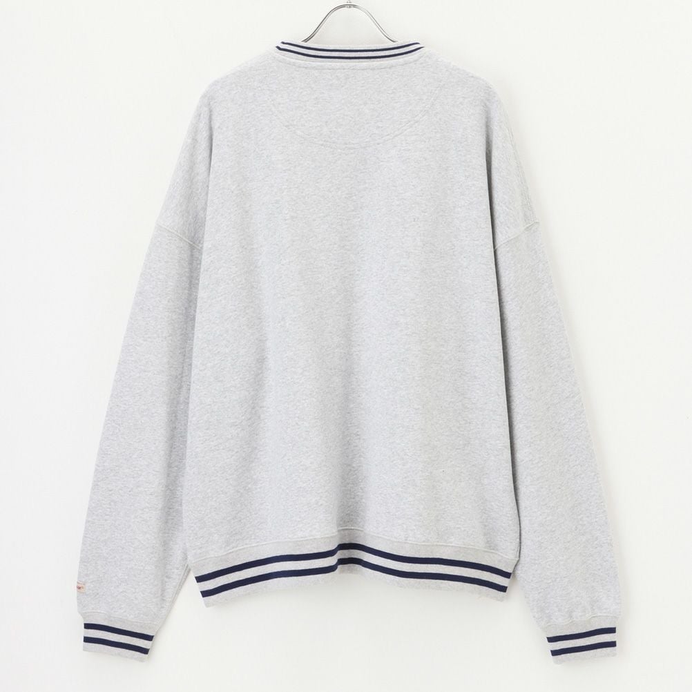 Goodwear ラインリブ ビッグトレーナー メンズ