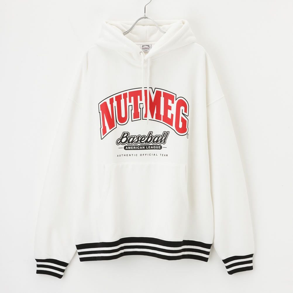 Goodwear x NUTMEG ラインリブ ビッグパーカー メンズ