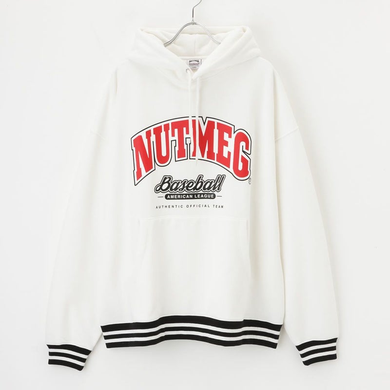 [期間限定価格]【オンラインストア限定】Goodwear x NUTMEG ラインリブ ビッグパーカー メンズ商品画像-2