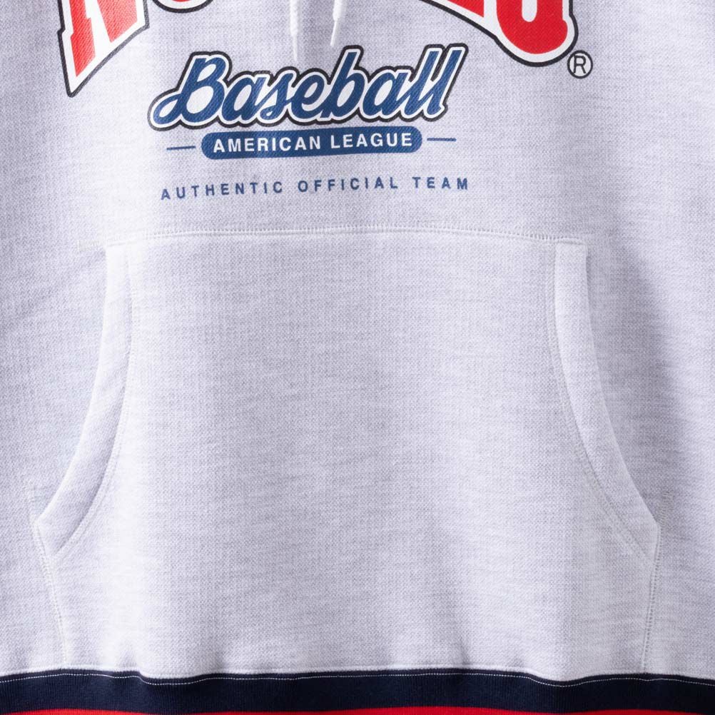 Goodwear x NUTMEG ラインリブ ビッグパーカー メンズ