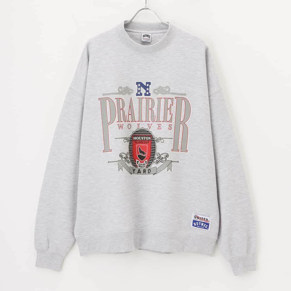 Goodwear x NUTMEG プリントビッグトレーナー メンズ