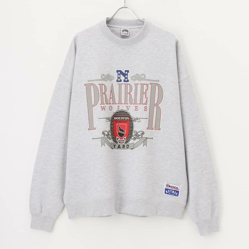 【オンラインストア限定】Goodwear x NUTMEG プリントビッグトレーナー メンズ商品画像-1