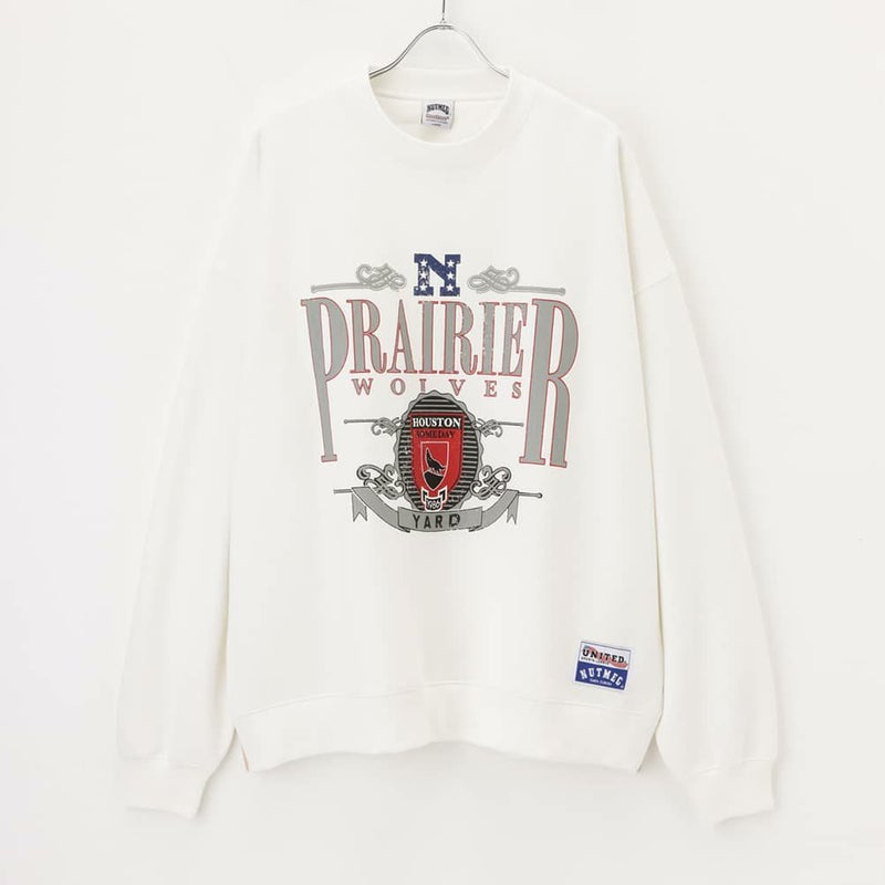 【オンラインストア限定】Goodwear x NUTMEG プリントビッグトレーナー メンズ商品画像-2