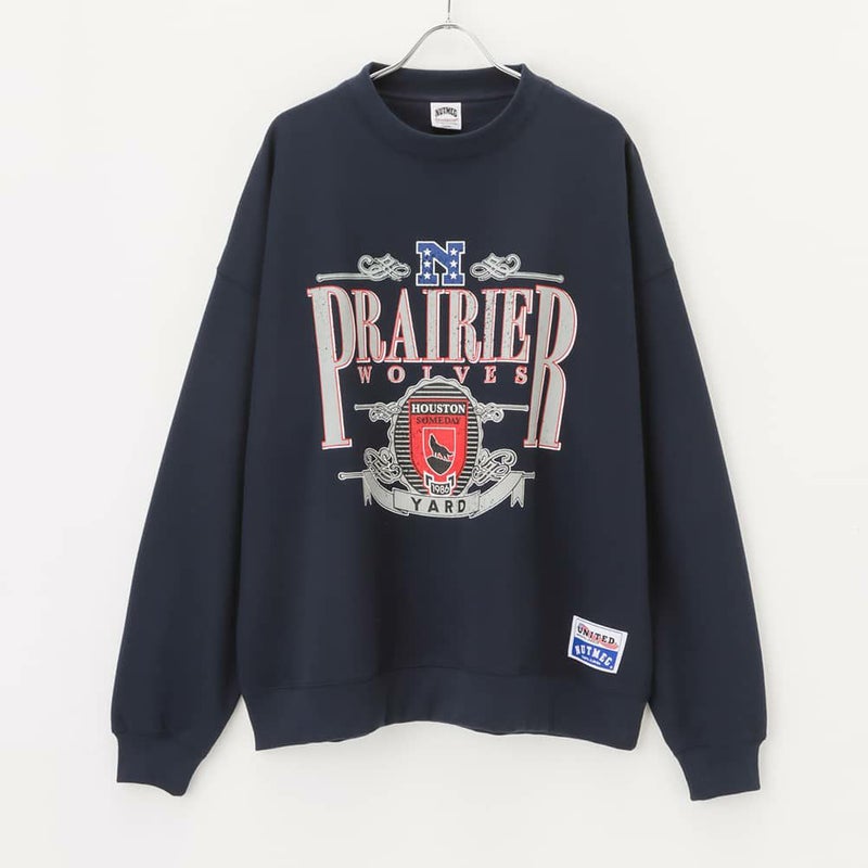 【オンラインストア限定】Goodwear x NUTMEG プリントビッグトレーナー メンズ商品画像-4