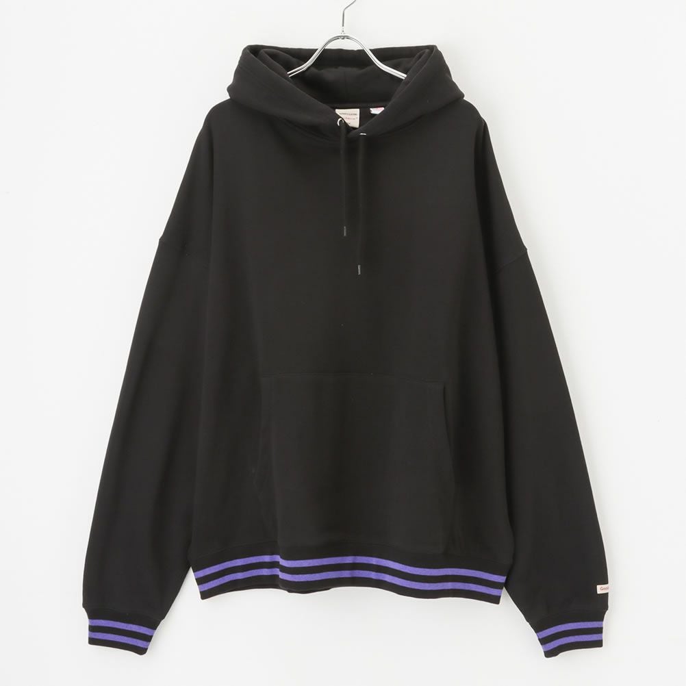 Goodwear ラインリブ ビッグパーカー メンズ