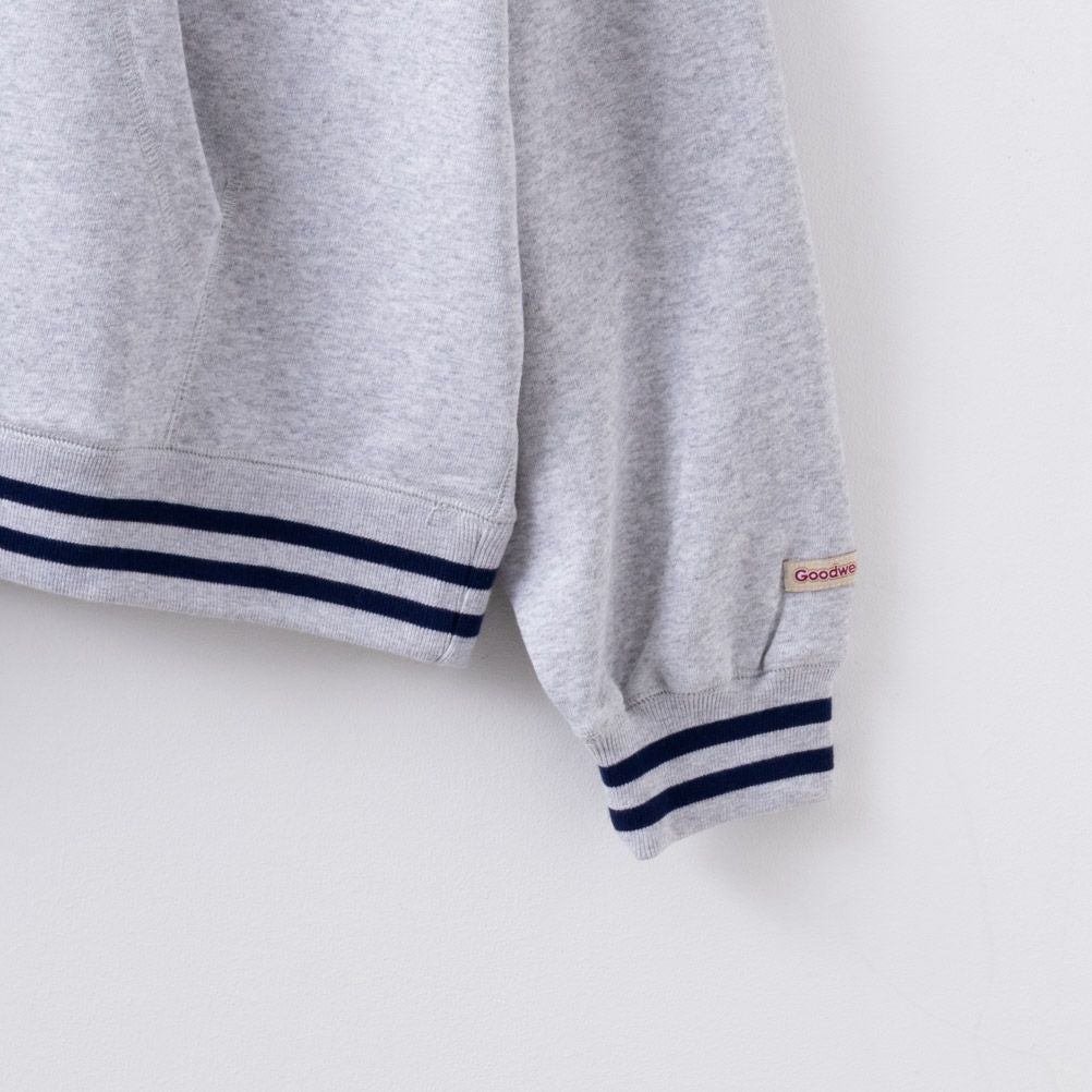 Goodwear ラインリブ ビッグパーカー メンズ