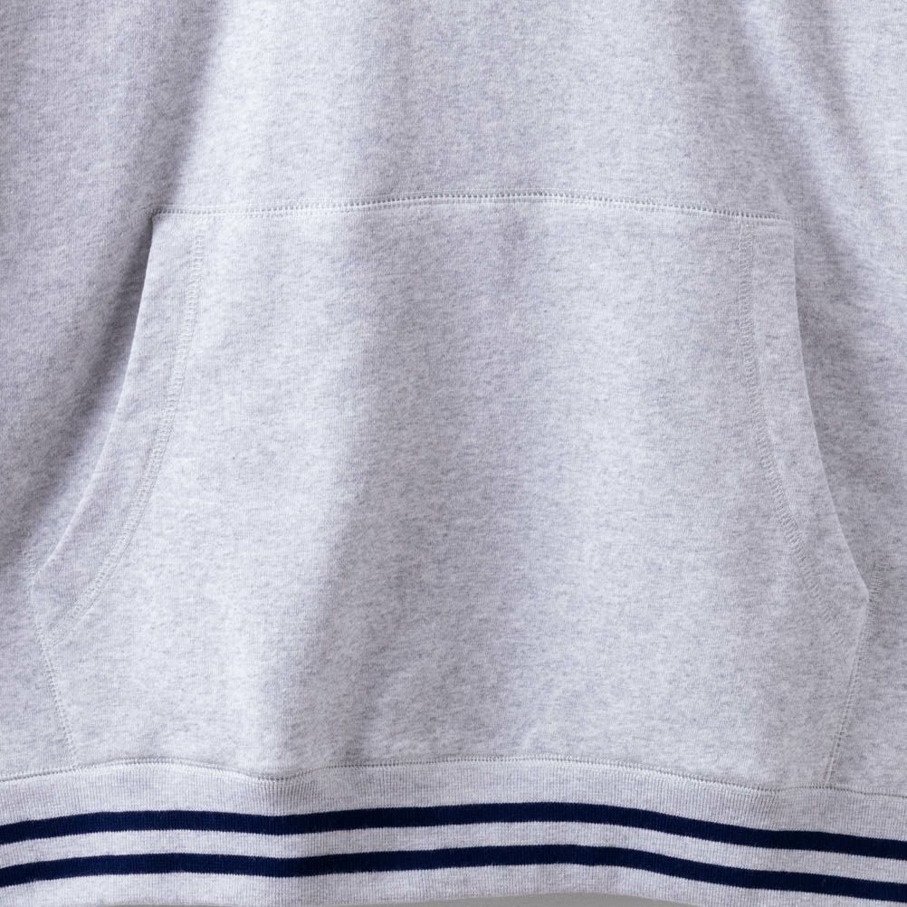 Goodwear ラインリブ ビッグパーカー メンズ