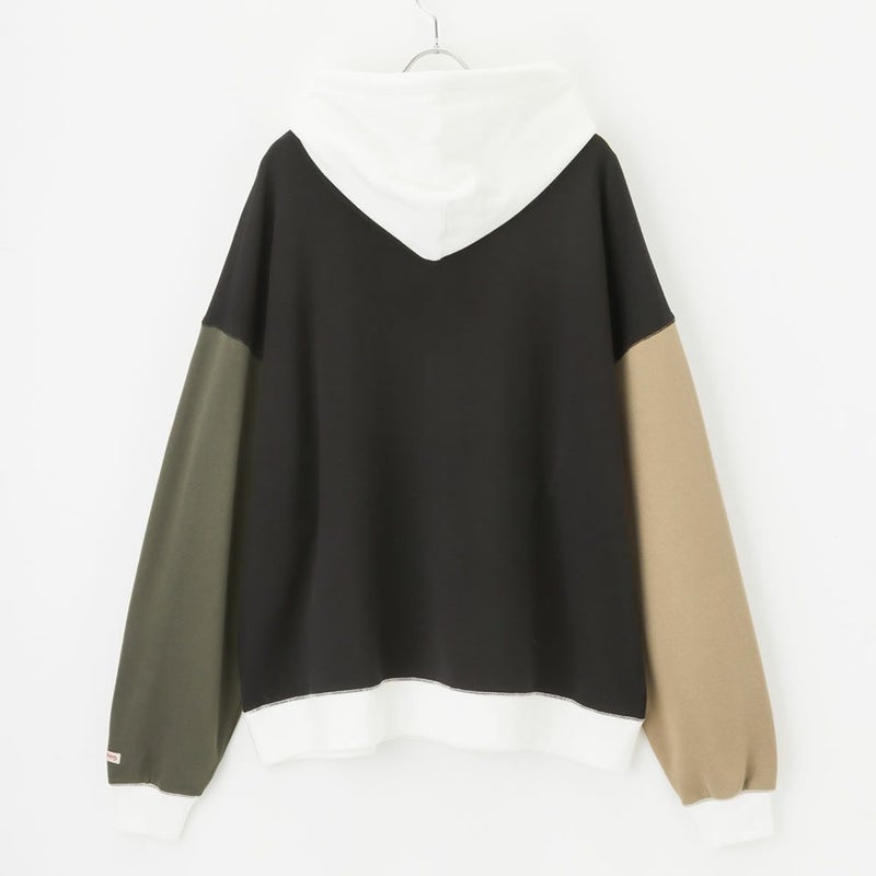 [期間限定価格]【オンラインストア限定】Goodwear マルチ配色 ビッグパーカー メンズ商品画像-5