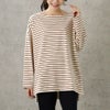 [期間限定価格]ORGABITS  ボーダーロングスリーブTシャツ レディース メール便 対応商品商品サムネイル-2