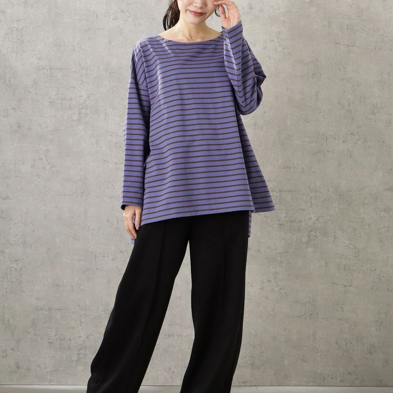 [期間限定価格]ORGABITS  ボーダーロングスリーブTシャツ レディース メール便 対応商品商品画像-4