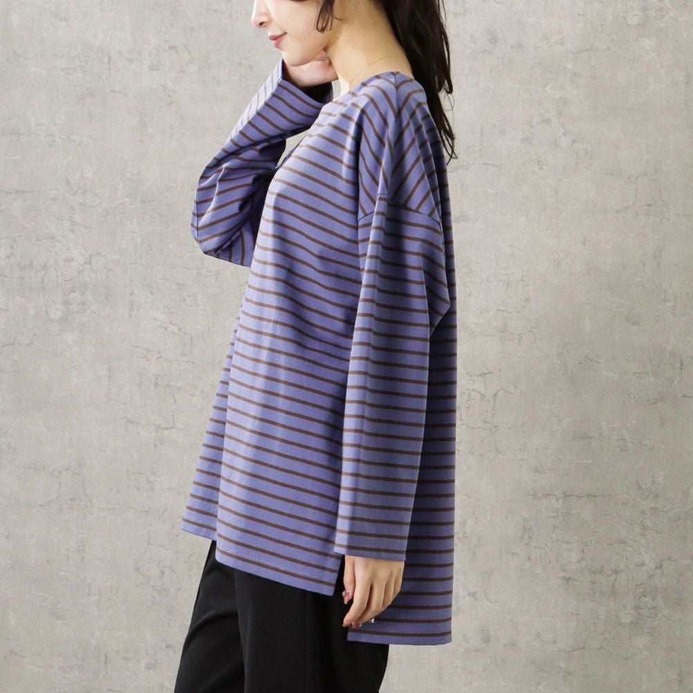ORGABITS ボーダーロングスリーブTシャツ レディース ネコポス 対応商品