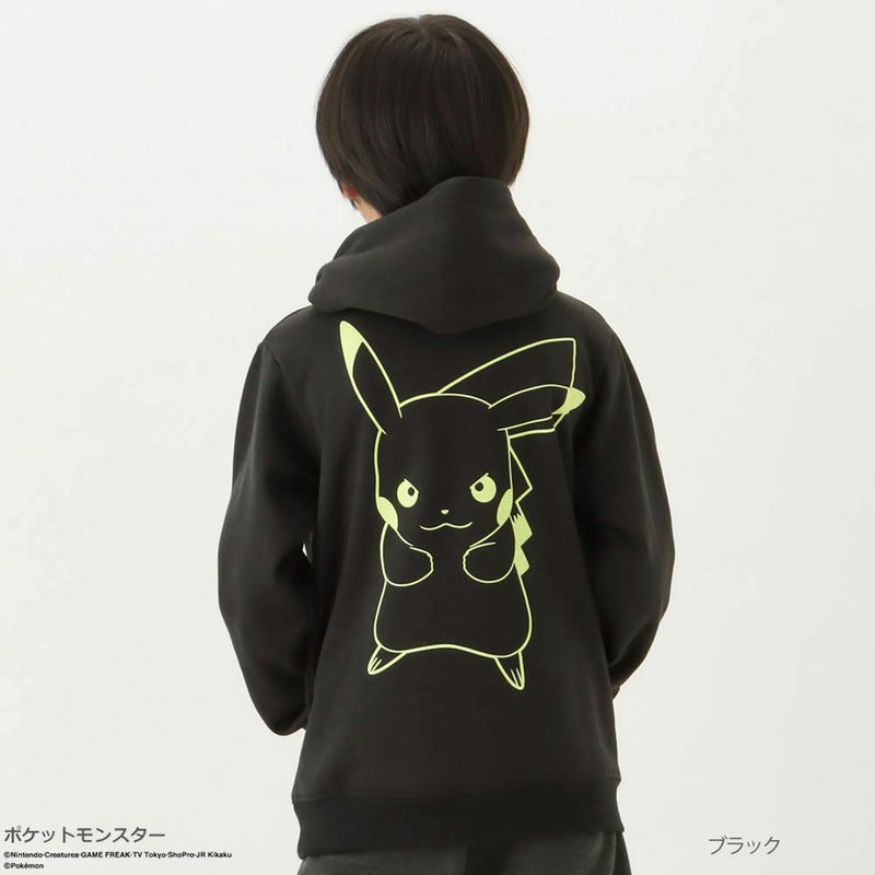 [期間限定価格]ポケットモンスター ピカチュウプルパーカー キッズ商品画像-2
