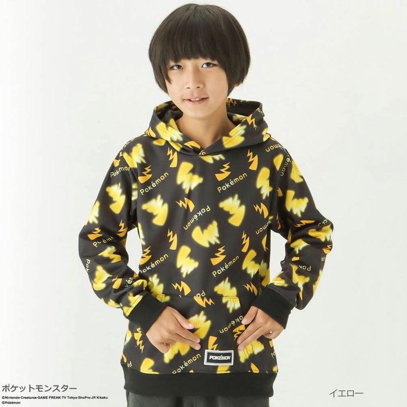 [期間限定価格]ポケットモンスター ピカチュウプルパーカー キッズ商品画像-4