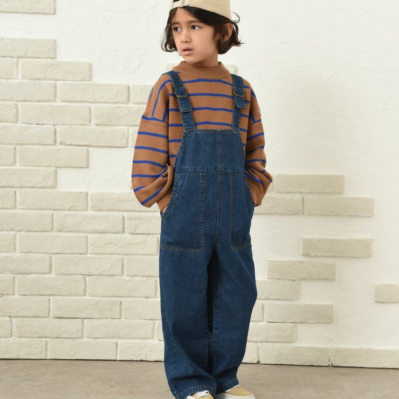 [期間限定knit]GOOD CREW もちもちボーダープルオーバー キッズ商品画像-3