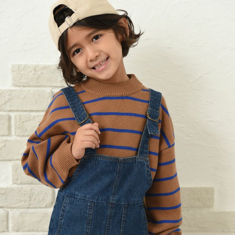 [期間限定knit]GOOD CREW もちもちボーダープルオーバー キッズ商品画像-4