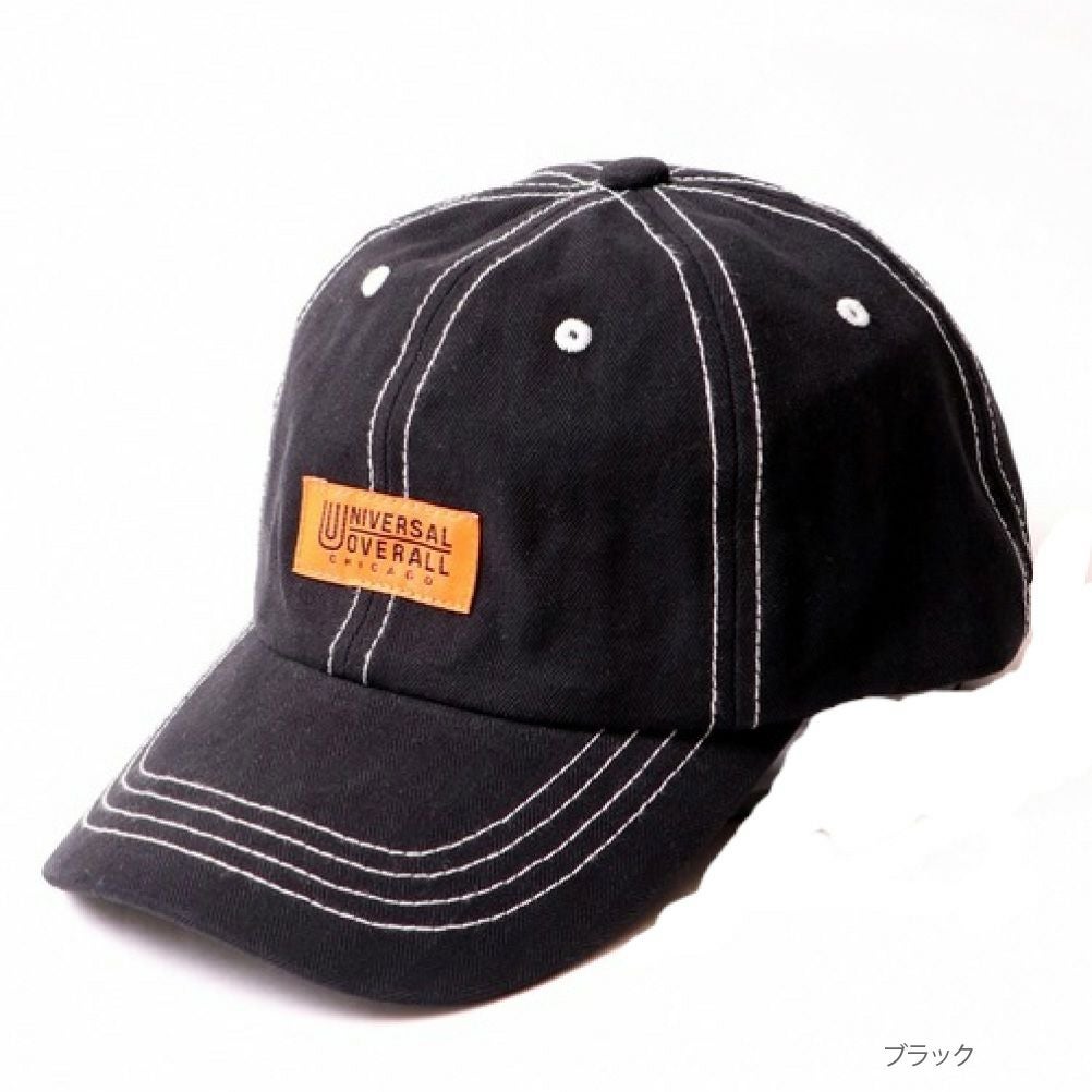 UNIVERSAL OVERALL ヘリンボーン生地キャップ