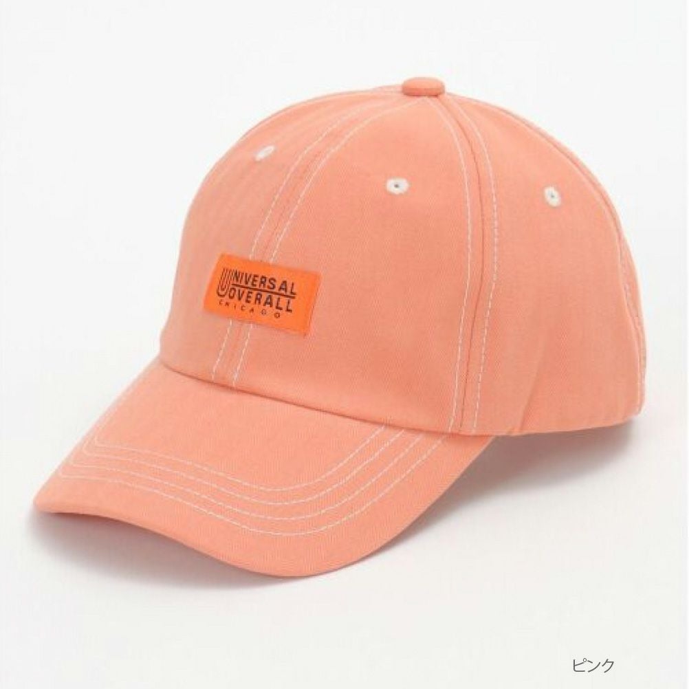 UNIVERSAL OVERALL ヘリンボーン生地キャップ