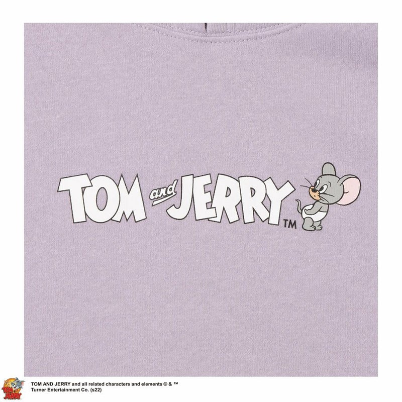 [期間限定価格]Tom and Jerry プリント裏起毛パーカー キッズ商品画像-6