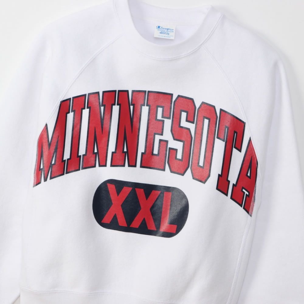 Champion REVERSE WEAVE(R) ラグランスリーブスウェットトレーナー レディース