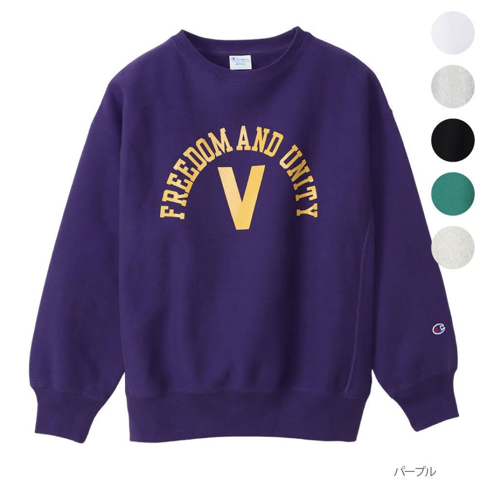 Champion REVERSE WEAVE(R) クルーネックスウェットトレーナー レディース