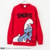 [期間限定価格]【オンラインストア限定】Smurf スマーフ ジャガードニット メンズ商品サムネイル-4