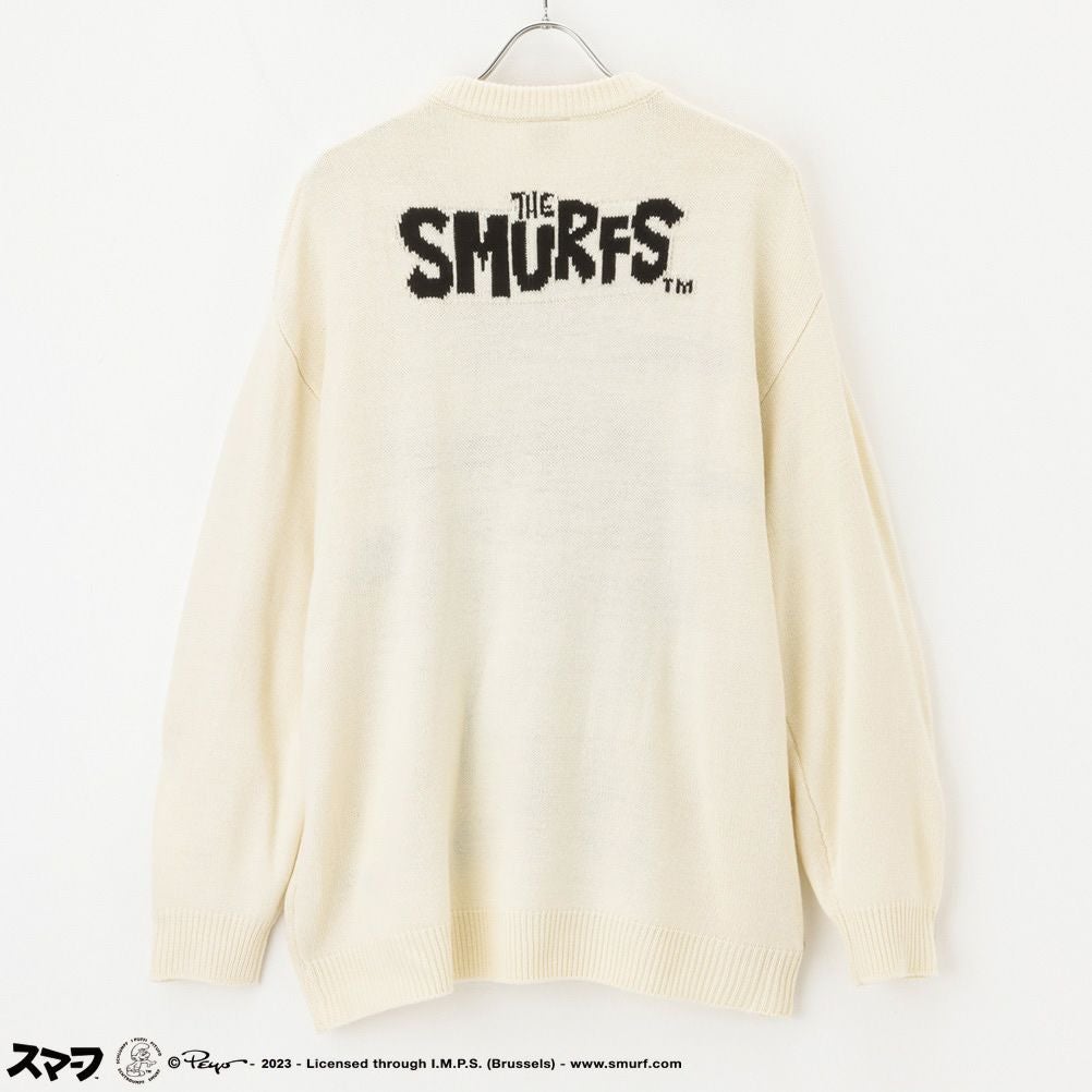 Smurf スマーフ ジャカードニット メンズ