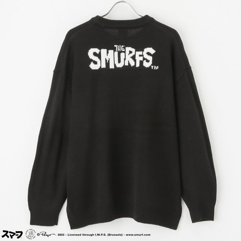 [期間限定価格]【オンラインストア限定】Smurf スマーフ ジャガードニット メンズ商品画像-6