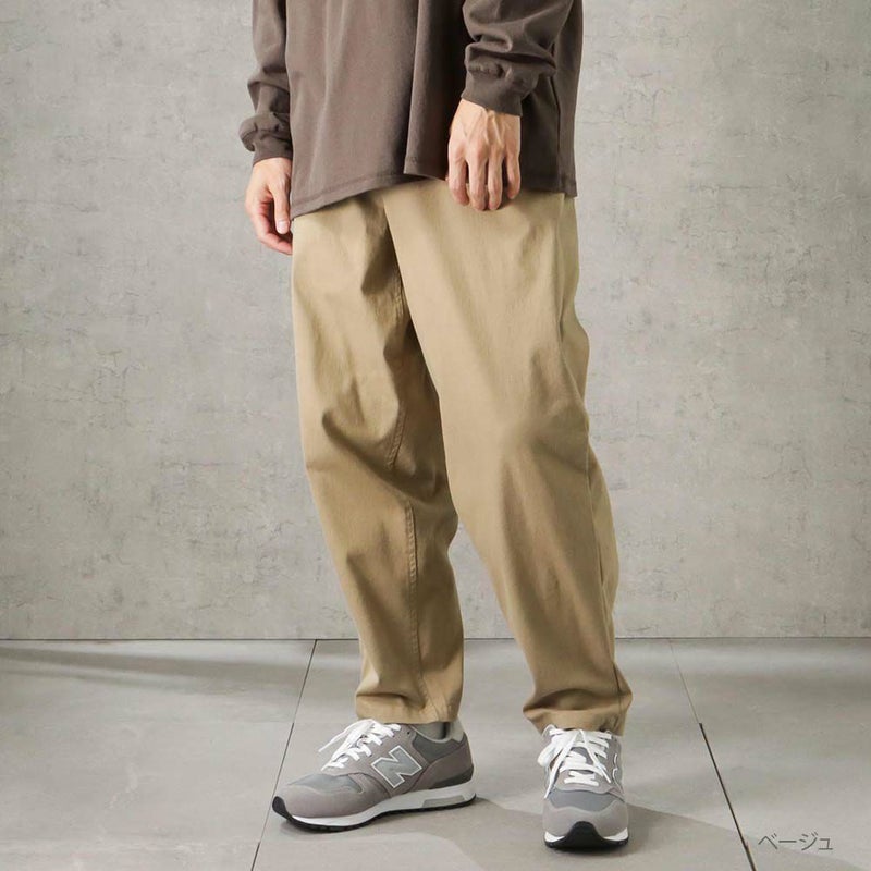 【オンラインストア限定】POWER TO THE PEOPLE MOVING PANTS ツイルワイドパンツ メンズ商品画像-4