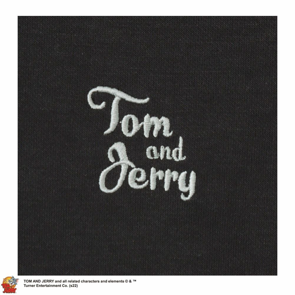 [大きいサイズ] Tom and Jerry ポンチ素材 クルートレーナー クイーンサイズ レディース