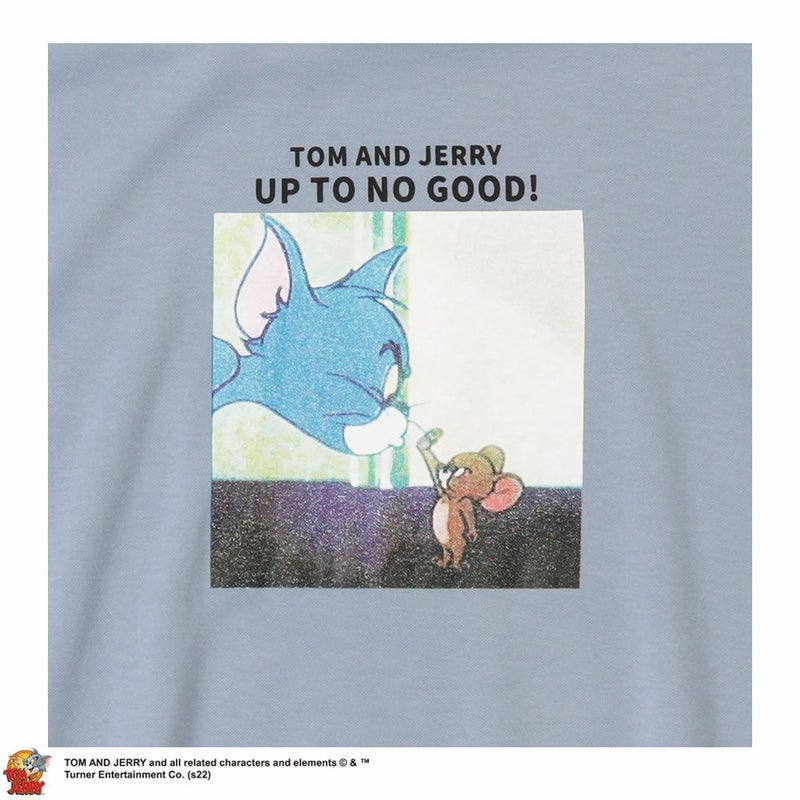 [期間限定価格][大きいサイズ] Tom and Jerry ポンチ素材 クルートレーナー クイーンサイズ レディース商品画像-17