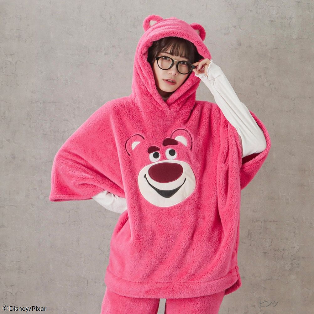 Disney キャラボアパーカー レディース