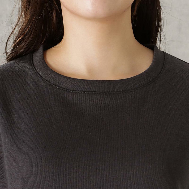 [期間限定価格]NAVY ポンチ素材 マルシェ布帛ドッキングプルオーバー レディース商品画像-11