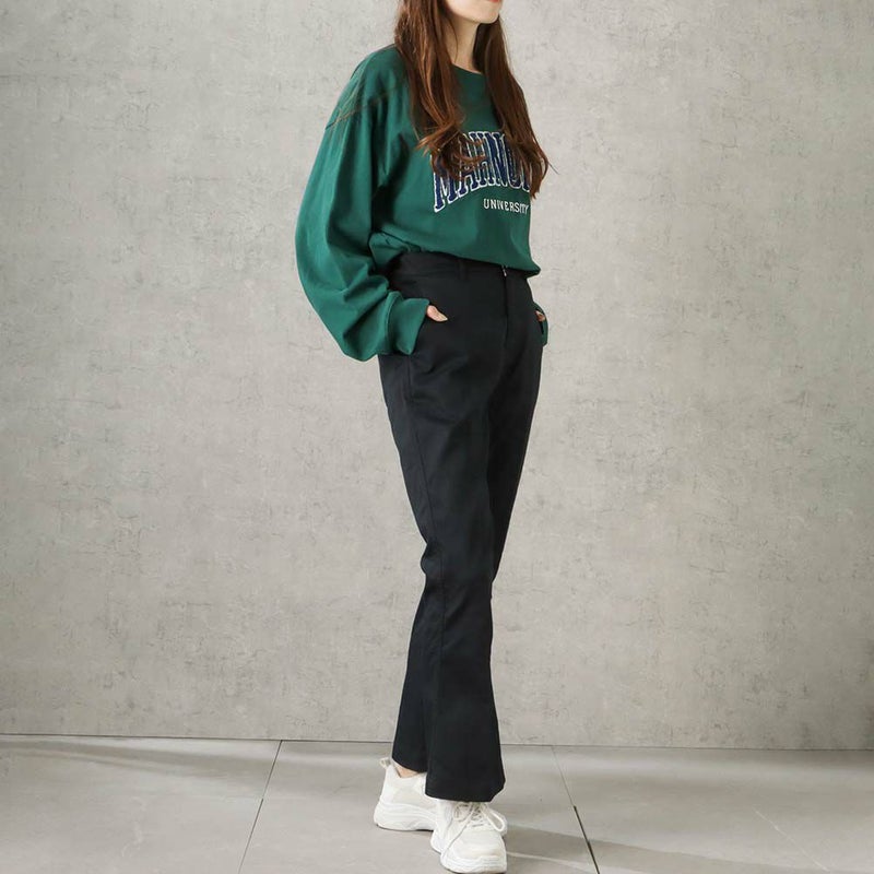 [期間限定価格]【オンラインストア限定】Dickies ツイルフレアパンツ レディース商品画像-8