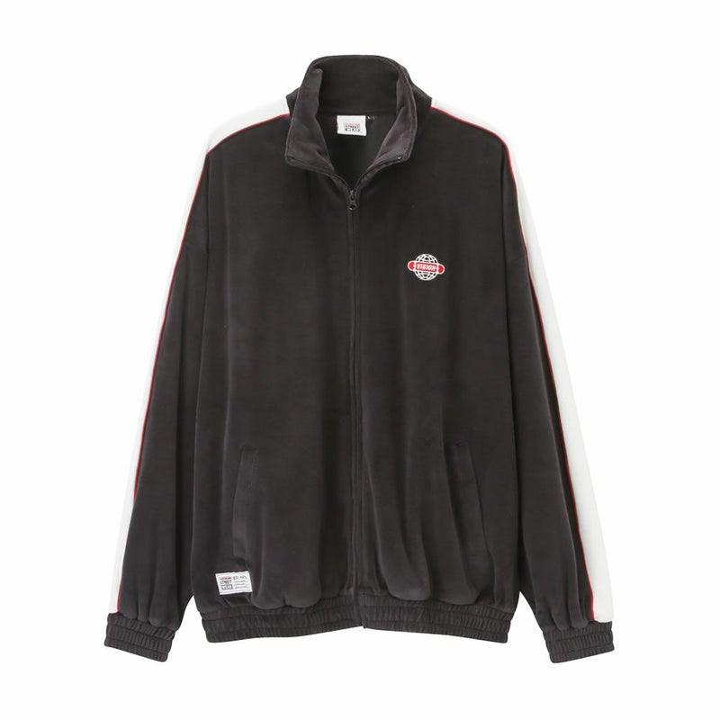 [期間限定価格]【オンラインストア限定】VISION STREET WEAR ベロアトラックジャケット メンズ商品画像-3
