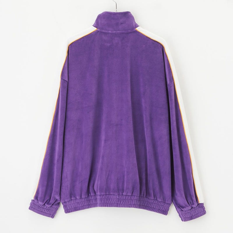 [期間限定価格]【オンラインストア限定】VISION STREET WEAR ベロアトラックジャケット メンズ商品画像-5