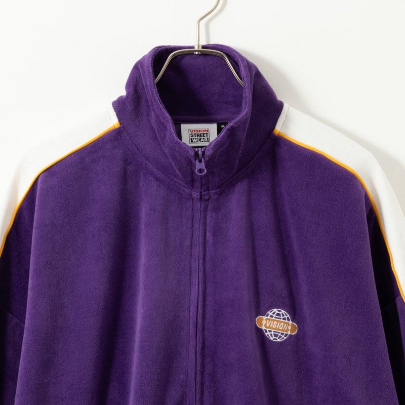 [期間限定価格]【オンラインストア限定】VISION STREET WEAR ベロアトラックジャケット メンズ商品画像-6