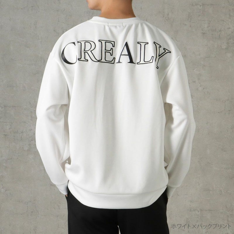 [期間限定価格]【オンラインストア限定】CREALY ポンチ素材 トレーナー メンズ商品画像-3