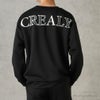 [期間限定価格]【オンラインストア限定】CREALY ポンチ素材 トレーナー メンズ商品サムネイル-6