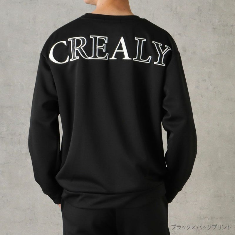 [期間限定価格]【オンラインストア限定】CREALY ポンチ素材 トレーナー メンズ商品画像-6
