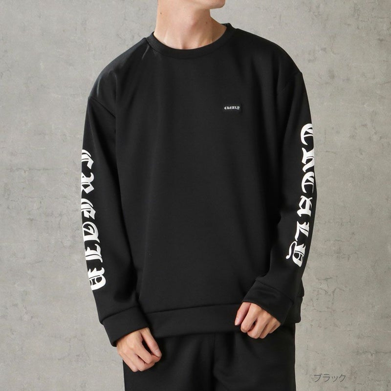 [期間限定価格]【オンラインストア限定】CREALY ポンチ素材 トレーナー メンズ商品画像-8