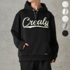 [期間限定価格]【オンラインストア限定】CREALY ポンチ素材 プルオーバーパーカー メンズ商品サムネイル-1