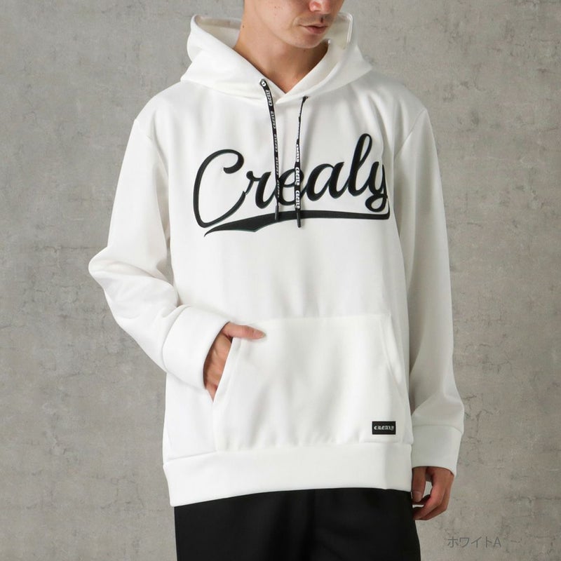 【オンラインストア限定】CREALY ポンチ素材 プルオーバーパーカー メンズ商品画像-2