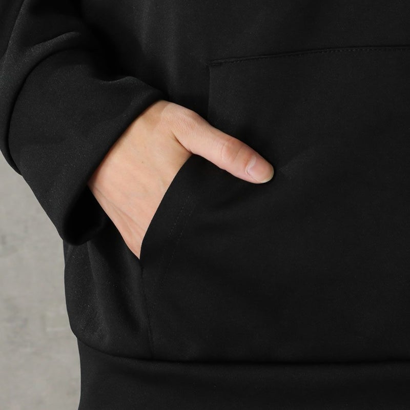 【オンラインストア限定】CREALY ポンチ素材 プルオーバーパーカー メンズ商品画像-13