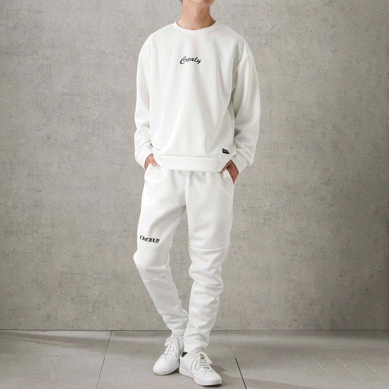 【オンラインストア限定】CREALY ポンチ素材 イージーパンツ メンズ商品画像-7