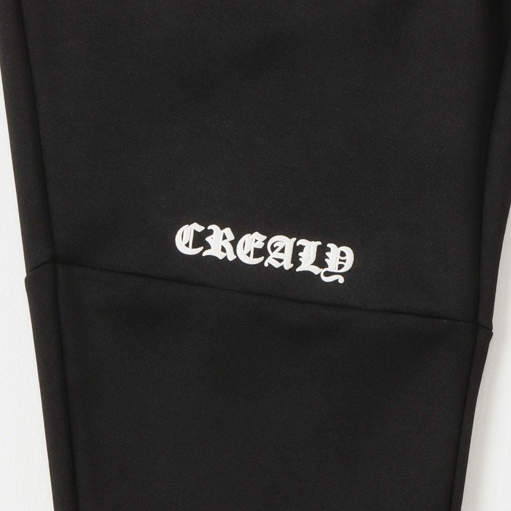 CREALY ポンチ素材 イージーパンツ メンズ